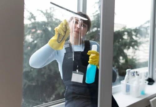 Nettoyage de vitres intérieures et extérieures à Rouvres-en-Plaine
